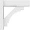 Ekena Millwork Merced Architectural Grade PVC Outlooker with Block Ends, 7"W X 18"D X 18"H OUTP07X18X18MRC05 - alternate 2